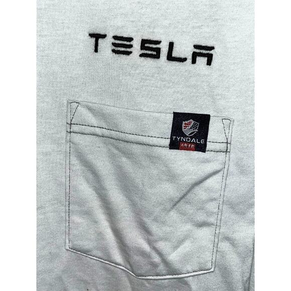 Tyndale Tesla Work Shirt NWT 2X Gray Arc Rated Flame Resistant USA - Picture 8 of 10